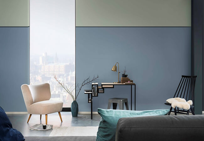 Colour your home in denim drift – 2017 colour of the year